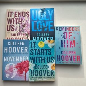 Lot of 5 Colleen Hoover Books